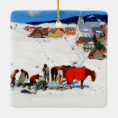 Gagnon - The Ice Harvest Keramisch Ornament (Achterkant)