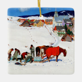 Gagnon - The Ice Harvest Keramisch Ornament