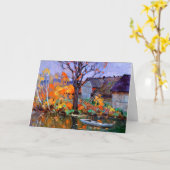 Gagnon - The Pond, Vaie St Paul Kaart (Gele Bloem)