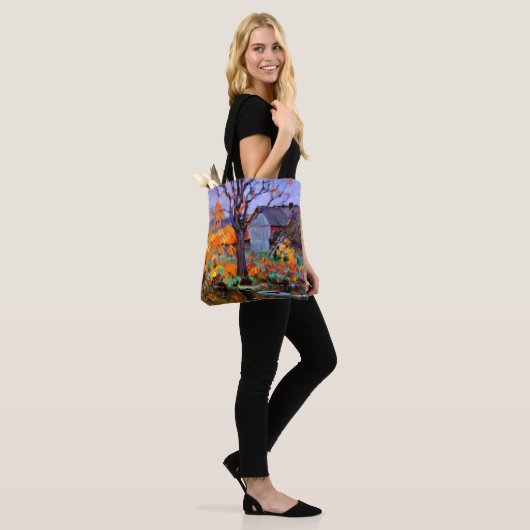 Gagnon - The Pond, Vaie St. Paul Tote Bag (Op model)