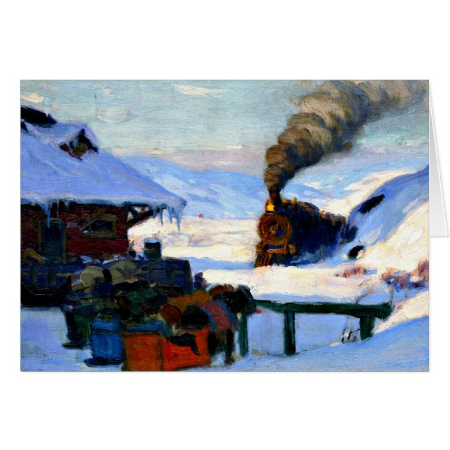 Gagnon - The Train, Baie-Saint-Paul (Voorkant Horizontaal)