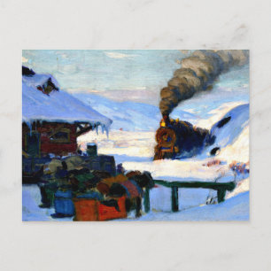 Gagnon - The Train, Baie-Saint-Paul Briefkaart