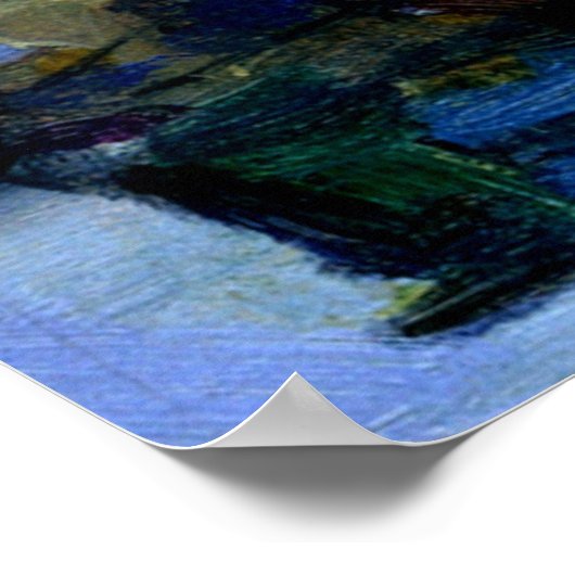 Gagnon - The Train, Baie-Saint-Paul Poster (Hoek)