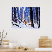 Gagnon - Trapper in de Bossen Poster (Keuken)