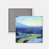 Gagnon - Twilight, kunstschilderij Magneet (Voorkant / Achterkant)