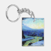 Gagnon - Twilight, kunstschilderij Sleutelhanger (Voorkant Links)