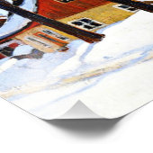 Gagnon - Winter Morning, Baie-Saint Paul Foto Afdruk (Hoek)