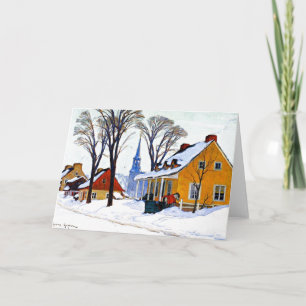 Gagnon - Winter Morning, Baie-Saint Paul Kaart