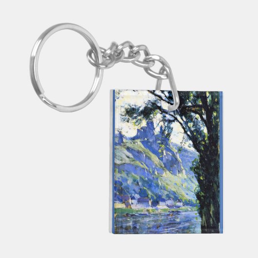 Gagnon - Zomer dag, Les Andelys, Normandië Sleutelhanger (Voorkant Links)