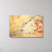 Gagoze - Japanse Edo periode kunst Canvas Afdruk (Voorkant)