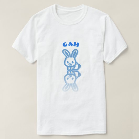 Gah - konijn in navajo t-shirt (Design voorkant)