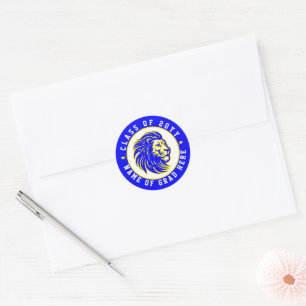 Gahanna Lincoln Leeuwen Klasse van 2024 Envelope S Ronde Sticker