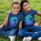 Gahanna Lions Blue Gradient T-Shirt