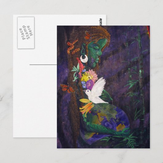 gaia briefkaart (Voorkant / Achterkant)