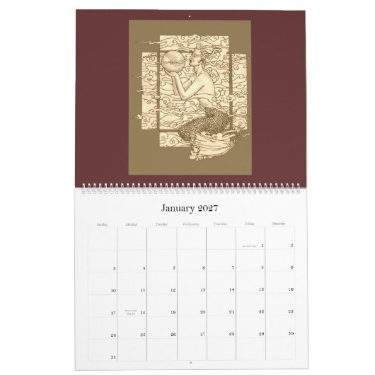 Gaia Calendar Kalender (Jan 2027)