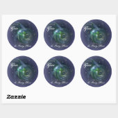GAIA DE LEVENDE PLANET RONDE STICKER (Vel)