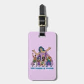 Gaia en de Planeteers Graphic Bagagelabel (Voorkant verticaal)