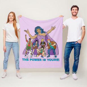 Gaia en de Planeteers Graphic Fleece Deken