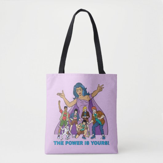 Gaia en de Planeteers Graphic Tote Bag (Voorkant)