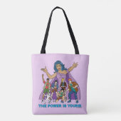 Gaia en de Planeteers Graphic Tote Bag (Achterkant)