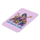 Gaia en de Planeteers Magneet (Linkerzijde)