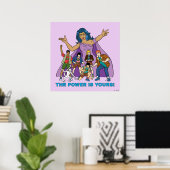 Gaia en de Planeteers Poster (Thuiskantoor)