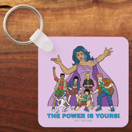 Gaia en de Planeteers Sleutelhanger (Voorkant)