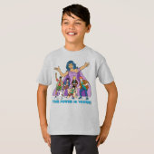 Gaia en de Planeteers T-shirt (Voorkant volledig)