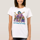 Gaia en de Planeteers T-shirt (Voorkant)