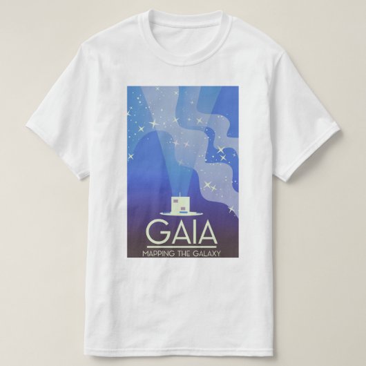 GAIA Mapping the Universe T-shirt (Design voorkant)
