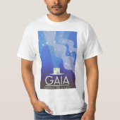 GAIA Mapping the Universe T-shirt (Voorkant)