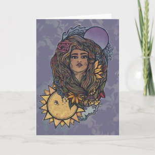 Gaia moeder Aarde godin Tarot Kaart