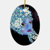 GAIA Moeder Aarde Pagan fantasie Kunst van LeahG Keramisch Ornament