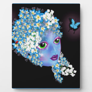 GAIA Moeder Aarde Pagan fantasy Art van LeahG Fotoplaat