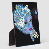 GAIA Moeder Aarde Pagan fantasy Art van LeahG Fotoplaat (Zijkant)