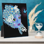 GAIA Moeder Aarde Pagan fantasy Art van LeahG Fotoplaat (Zijkant)