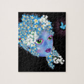 GAIA Moeder Aarde Pagan fantasy Art van LeahG Legpuzzel (Verticaal)