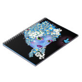 GAIA Moeder Aarde Pagan fantasy Art van LeahG Notitieboek (Linkerzijde)