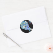 GAIA Moeder Aarde Pagan fantasy Art van LeahG Ronde Sticker (Envelop)
