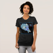 GAIA Moeder Aarde Pagan fantasy Art van LeahG T-shirt (Voorkant volledig)