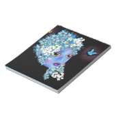 GAIA Moeder Aarde Pagan fantasy Kunst van LeahG Notitieblok (Linkerzijde)