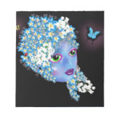 GAIA Moeder Aarde Pagan fantasy Kunst van LeahG Notitieblok (Voorkant)