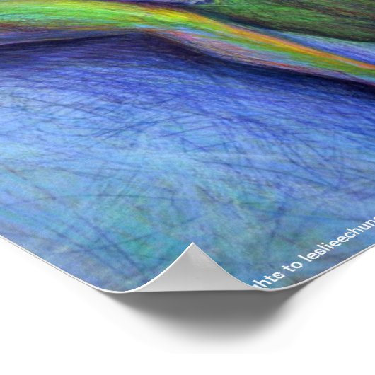 Gaia, Moeder Aarde Poster (Hoek)