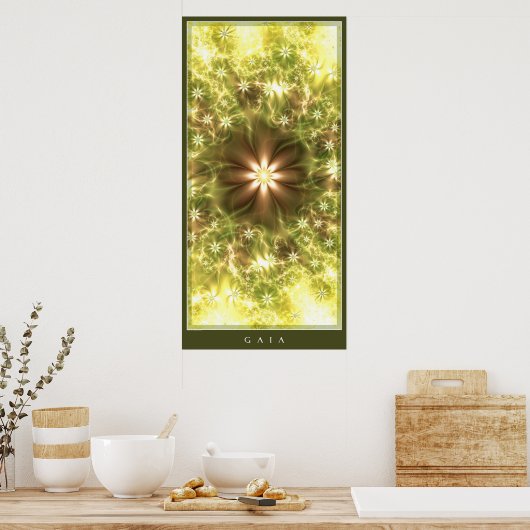 Gaia Poster (Keuken)