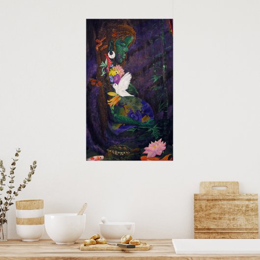 gaia poster (Keuken)