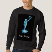 Gaia Rising Mens Sweatshirt (Voorkant)