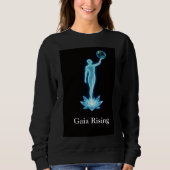 Gaia Rising Womens Sweatshirt (Voorkant)