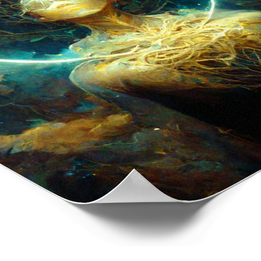 Gaia Ultima Fantasy Art Poster (Hoek)