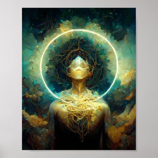 Gaia Ultima Fantasy Art Poster (Voorkant)