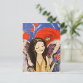 Gaia's Angel Child Briefkaart (Staand voorkant)